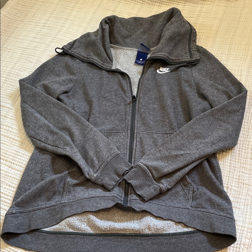Nike Charcoal Full-Zip Hoodie